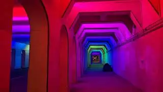 Birmingham AL Let's take a walk through the rainbow tunnel 