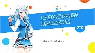 osu! Skin - OS-tan Madobe Touko // Nikano