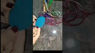 How to make pencil & pen stand with bangles?|