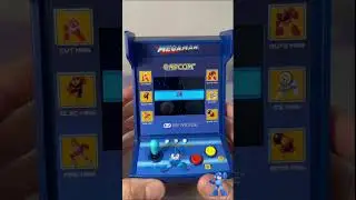 Check out this Miniature Mega Man Arcade Machine! So good! #megaman #miniature #arcade #unboxing