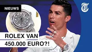 Ronaldo draagt duurste Rolex ooit (of toch niet?)