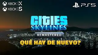CITIES SKYLINES REMASTERED | Lo nuevo para consolas 🎮 | XBOX series S/X y PlayStation 5 | 25 Tiles