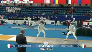 FE W F Individual Shanghai CHN GP 2016 T32 14 yellow TEO ITA vs VOLPI ITA