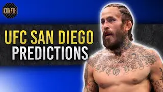 UFC SAN DIEGO PREDICTIONS | DRAFTKINGS UFC PICKS