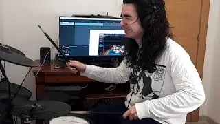 Bark at the moon Drum cover