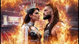 WWE LIVE MATCH  - ROMAN REIGNS VS QUEEN ZELINA WWE SMACK DOWN PT-048 #verticallive