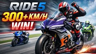 RIDE 5 | Aprilia RSV4 XTrenta 2022 🏍️ 300+ KM/H | Night Race Road America | 1st WIN 🏆