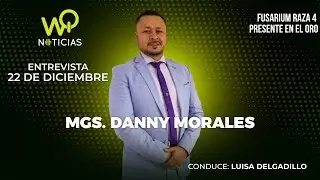 Mr. Danny Morales, Executive Director of the Phytosanitary and Zoosanitary Regulation and Control...