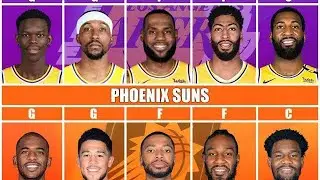 Los Angeles Lakers Vs Phoenix Suns Comparison, Playoff Line - Up and Stats!!!