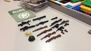 Review of the Allies weapons pack from BrickArms!