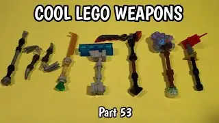 COOL LEGO WEAPONS you can build for your minifigures - Pt 53