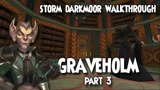 Wizard101: Прохождение DARKMOOR в локации Storm - GRAVEHOLM, часть 3