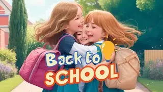 Back To School | Bedtime Story in English | Story time | Reading English  | Sleeping English | Girls