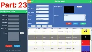 Java - Contact Management System Project In Java With MySQL Step By Step [with source code] Part 23