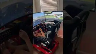 Always racing. New SIM setup! #sim #simracing #iracing #simulator #racing