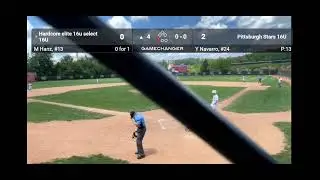 Hardcore elite 16u vs Pittsburgh Stars 16u Lanzador Yariel Navarro