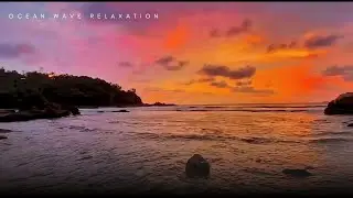 Ocean Sounds for Deep Sleep &ndash; Calming Waves to Help You Fall Asleep | Sunset Beach