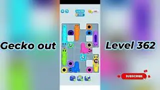 Gecko Out Level 362 Walkthrough 🧩 | Step-by-Step Puzzle Guide | SolutionGuruji