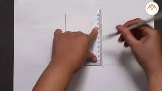 Construction of a parallel line at a given distance