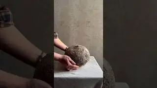 Experimenting with vase texture: stone, grog, slip & clay particles&mdash;always discovering new fun! ❤️