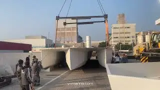 Rise 80 House Yacht &ndash; Main Deck Installation | Precision Assembly of Luxury on Water