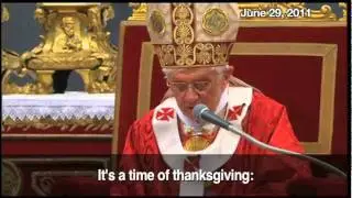 Best of 2011. June: The pope on Twitter with an iPad