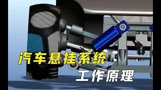 汽车悬挂系统有多牛？在颠簸的路面上也能如履平地，什么原理？