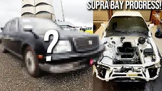 Я купил машину в Японии, которую искал 2 года! Кроме того, моторный отсек Supra получил OEM+ обработку!