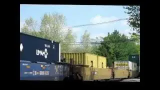 CSX Q156 with an SD70ACE