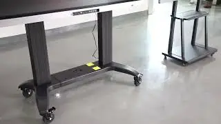 Mobile Stand with Movable Wheels | Mobile Stands for Interactive Flat Panel and Smart Panels