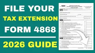 File Your Tax Extension Easily with Form 4868 | 2026 Guide
