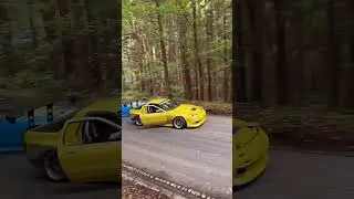 Initial D Vibes in Real Life! #drift #drifting #driftcar #japan #touge #tougedrift #jdm #initiald