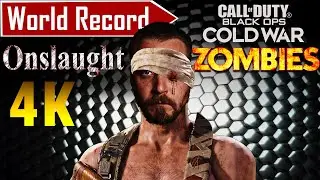 Onslaught ULTIMATE Guide [World Record] Coop Nuketown [4K 60FPS] Call of Duty: Cold War, Zombies