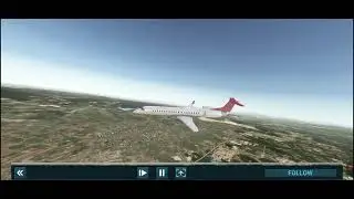 Flight W&O Wright Wings EMBRAER 140 SIMPLE TAKEOFF GuangZhou  🛫  Surabaya