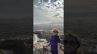 WINDY and Beautiful View at Scenic Drive Lookout Spot in El Paso, Texas