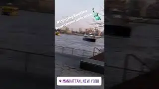 My 1st Boosted Board 2 Extended Range ride cut short by NYC park police!