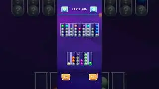 How to complete Easily 435 Level ball sort puzzle color sort Game Latest tricks 2023