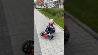 Детский складной электромобиль Eco Koleso Go Kart💥 #дети