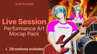 Live Session | Performance Art Mocap Pack