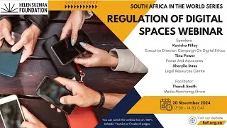 Regulation of Digital Spaces Webinar