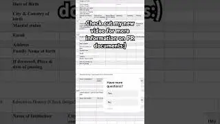 Documents needed for applying to PR in Canada #prdocuments #permanentresidency #pnpdraw