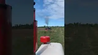 #farming #davidbrown #fordson #blacksmoke #hay #p&ouml;ttinger