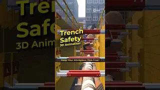 Trench Safety Animation Reel | CHRP-INDIA | Workplace Safety Training
