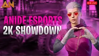ANIDE 2kSHOWDOWN IS LIVE 🔥 || BGMI DAILY CUSTOM ROOM LIVE❤ 🔥
