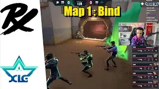 FNS react to PRX vs XLG | Map 1 | Valorant Champions 2025 |