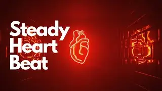 10 Hour Sound of a Steady Heartbeat | Calming Background Sound