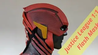 JUSTICE LEAGUE 1:1 Scale Flash Mask by Dimension Studio