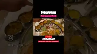 Minivlog MAHARAJA BHOG THALI INDIAN VLOGGER in USA daily Family routine vlogs #trending