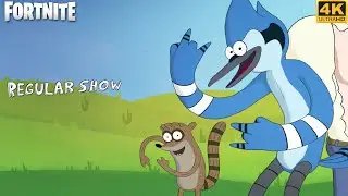 Mordecai and Rigby Gameplay - Fortnite Chapter 7 (4K 60FPS)