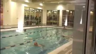 Checking Out LA Fitness Pool Review T-Mobile HTC One S Gradient Blue Phone On Vitel Wireless